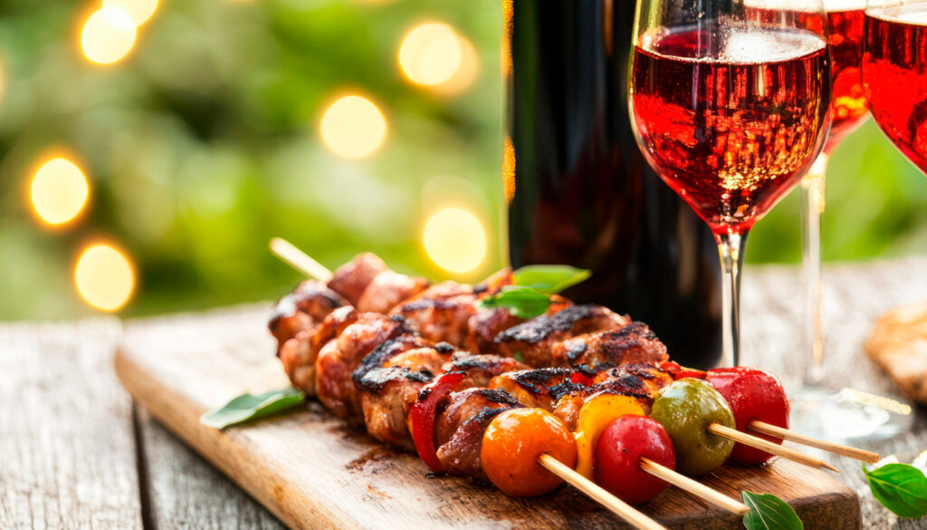 Brochette apéro à faire la veille : nos 12 recettes testées et les vins pour les accompagner