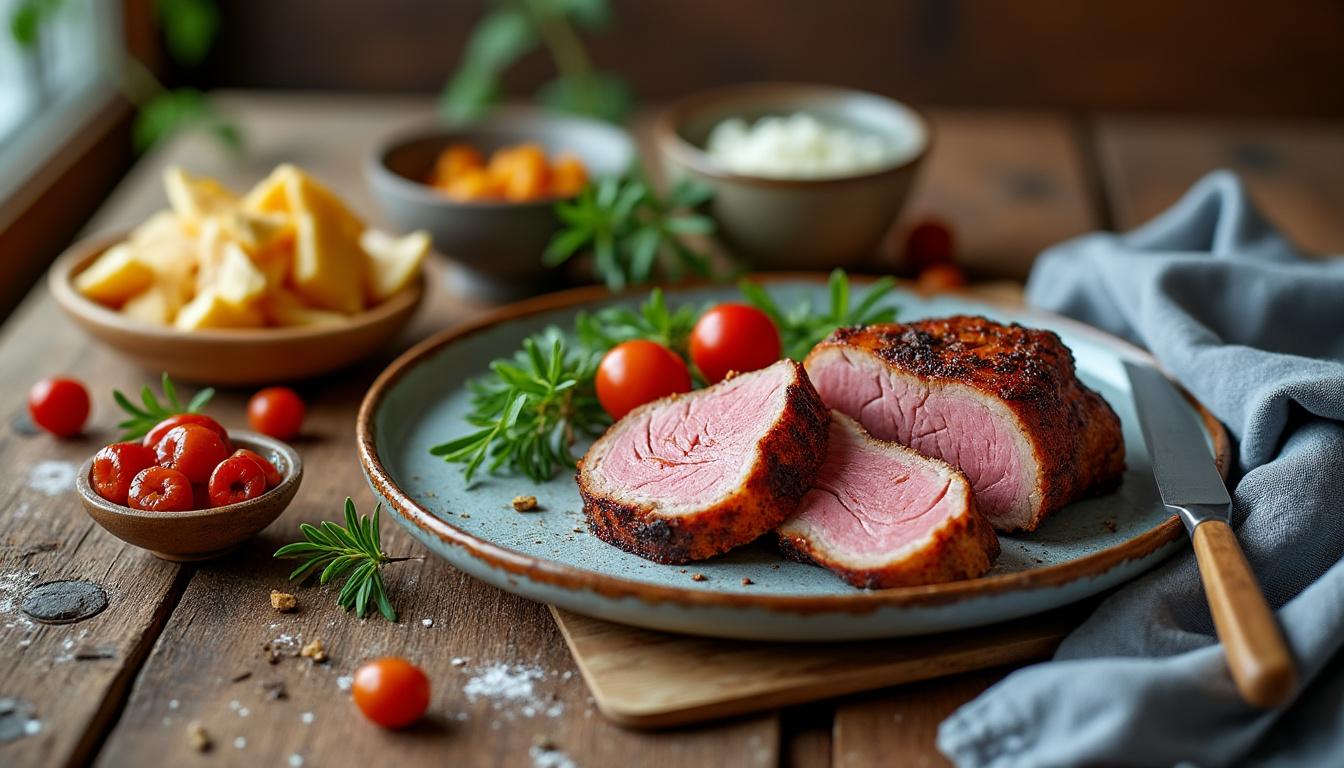 découvrez nos idées savoureuses pour accompagner votre magret de canard, avec des recettes salées et sucrées-salées qui raviront vos papilles.