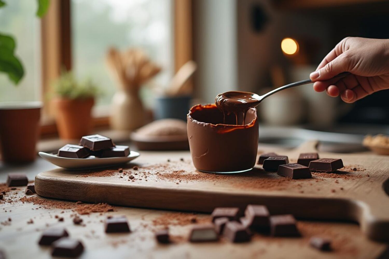 Comment faire du chocolat au lait avec du chocolat noir ?