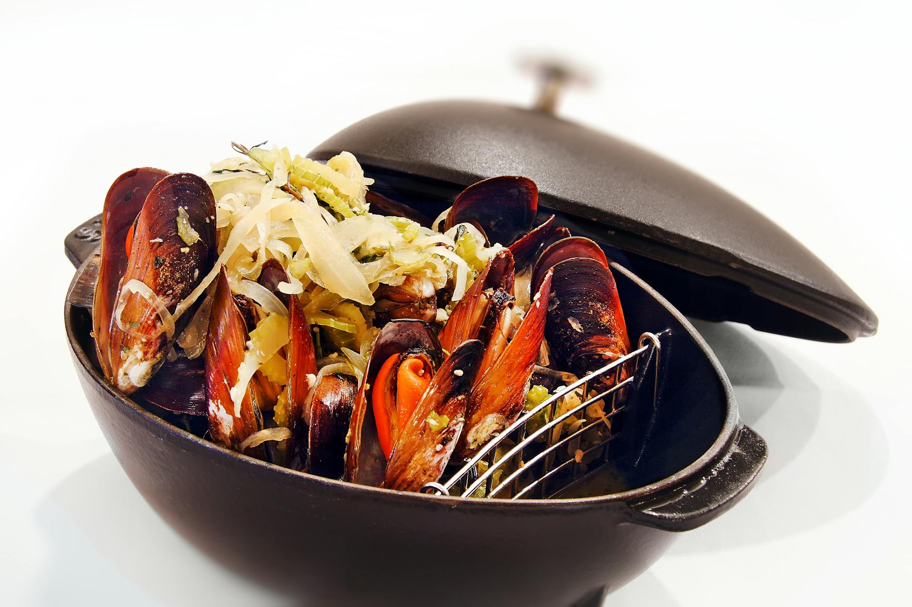 Bienfaits des moules quels sont — moules cuites plat de fruits de mer