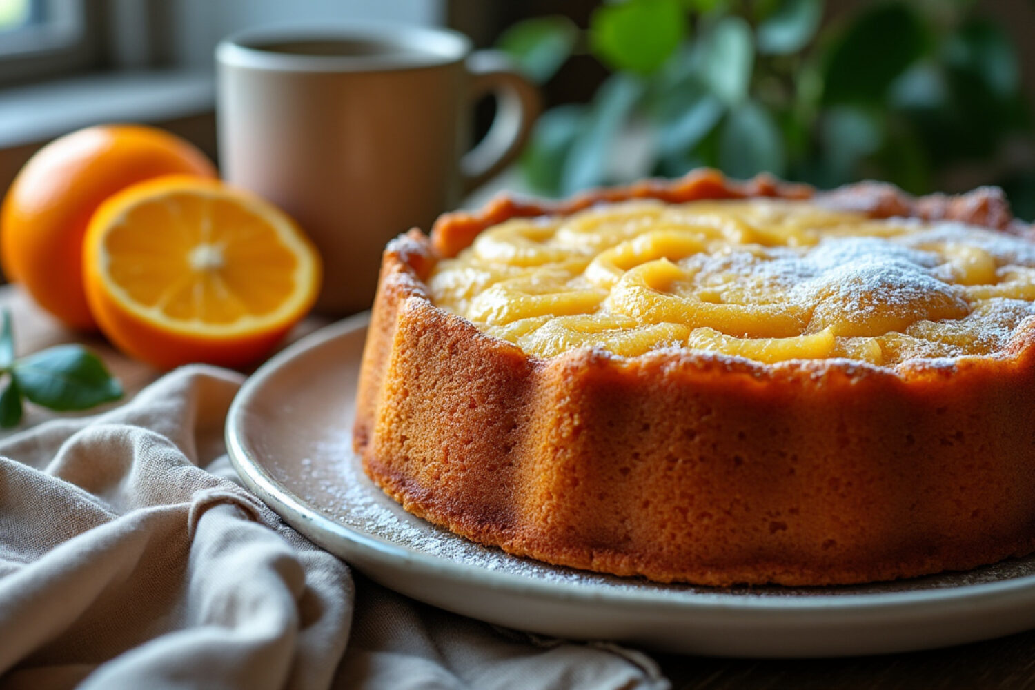 Gâteau à l’orange : recette de grand-mère moelleuse et parfumée