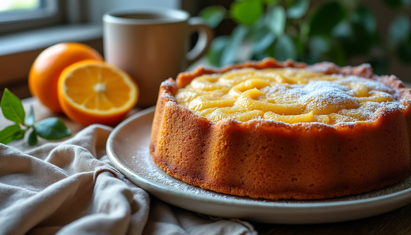 découvrez la recette traditionnelle du gâteau à l’orange, moelleux et parfumé, comme préparé par les grand-mères pour un dessert savoureux et authentique.
