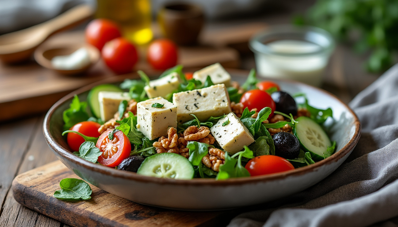 découvrez quelles alternatives utiliser pour remplacer la feta dans vos salades et recettes chaudes, afin de varier les saveurs tout en conservant une texture savoureuse.