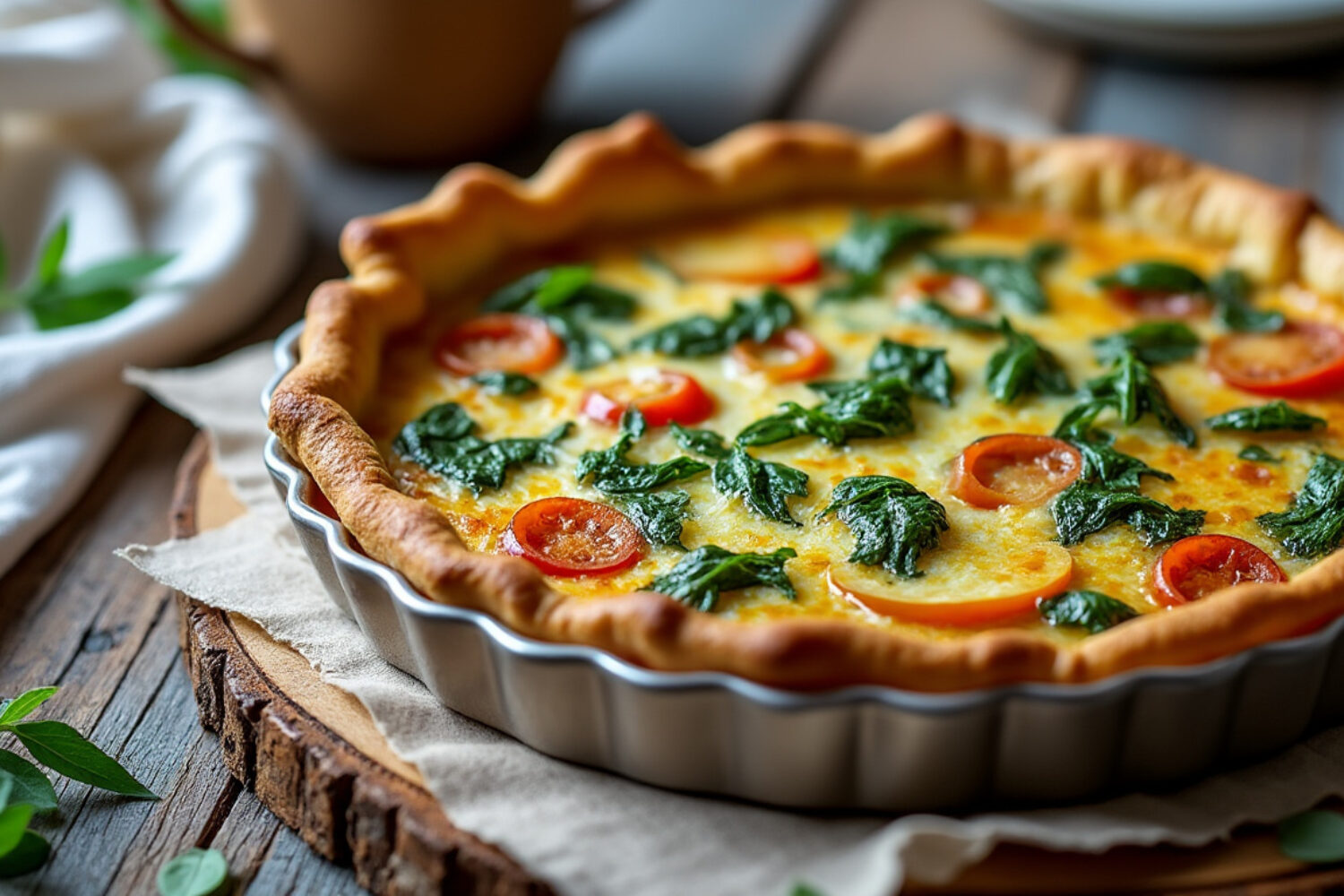 Quiche sans œuf : recettes et astuces pour une garniture qui se tient
