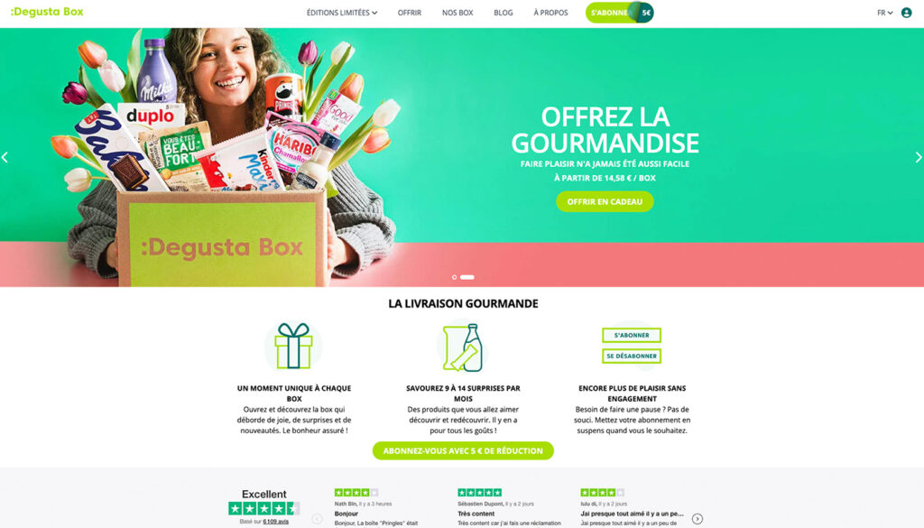 Degusta Box : comment les avis consommateurs dessinent le portrait de la box — box mensuelle produits alimentaires