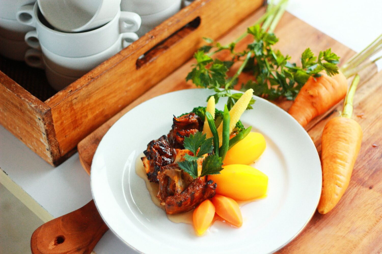 Cuisson de la tête de veau : court-bouillon, cocotte minute et four