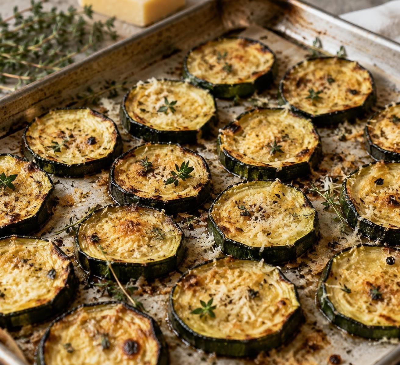 découvrez comment cuire les courgettes au four, avec les temps de cuisson et des variantes gourmandes au parmesan, à la feta ou en gratin.